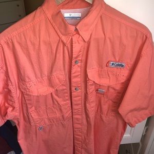 Columbia Short-Sleeve Fishing Shirt